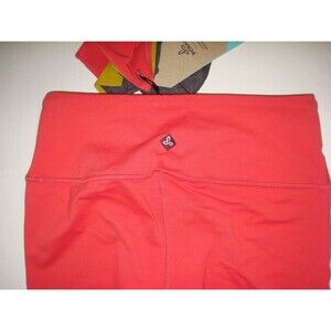 NWT New Prana Transform Capri High Waist S Legging Womens Yoga Pilates Orange